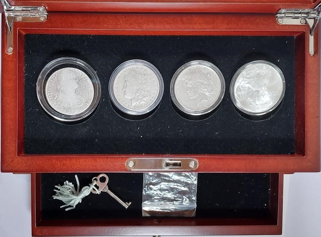 Four Centuries of America's Silver Dollars