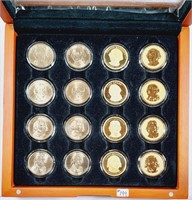 Presidential Golden Dollar 16 coin Type set