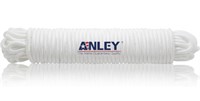 ANLEY 80 FEET X 1/4IN FLAG POLE HALYARD ROPE,