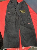 Pair of JNCO jeans size 34