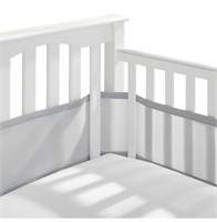 BREATHABLE MESH LINER FOR FULL-SIZE CRIBS,