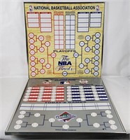 Nba & Mlb Standings Tin Boards