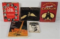Film Books - Charlie Chaplin, Our Gang, Cagney