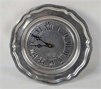 Metal Plate Battery Operated Clock