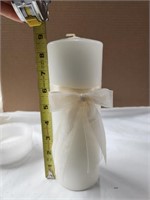 White Decorative candle