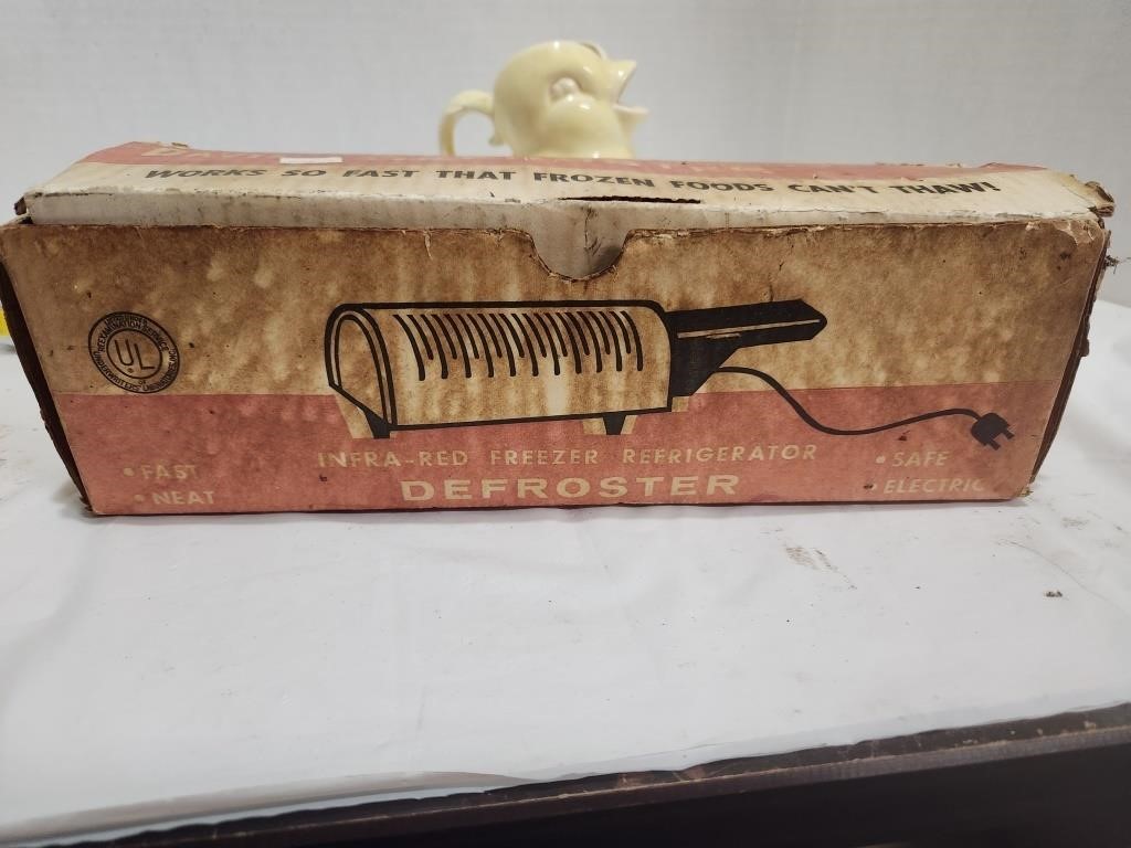 Vintage Freezer Refrigerator Defroster