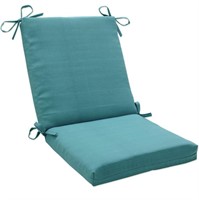 INDOOR/OUTDOOR CHAIR CUSHIONS 20 x20IN BLUE 2PCS