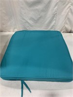 OUTDOOR SEAT CUSHION 20 x20IN 4PCS BLUE