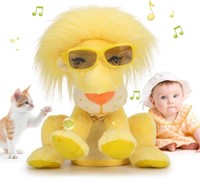 P264  Emoin Lion Baby Toy, Remote Control Plush Pe