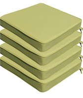 UNUON PATIO CHAIR SEAT CUSHIONS 20x20IN 4CUSHIONS