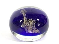 Murano Statue of Liberty Art Glass Paperweight