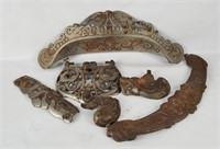 Antique Cast Iron Stove Parts