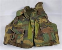 U S Military Camo Flak Jacket X L