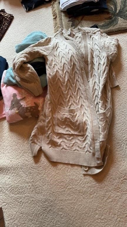 Sweater lot size large to 2 xl