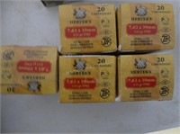 Herter's 7.62 x 39mm - 5 full boxes