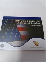 2014 United States Mint Uncirculated Coin Set-