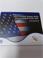 2013 United States Mint Uncirculated Coin Set-