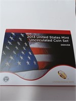 2013 United States Mint Uncirculated Coin Set-