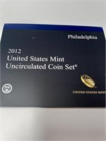 2012 United States Mint Uncirculated Coin Set-