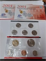 2001 Uncirculated Coin Set- Denver