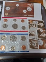 1985 Uncirculated Coin Set w/ D and P Mint Marks