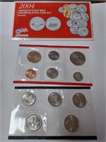 2004 United States Mint Uncirculated Coin Set