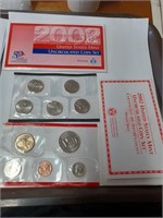 2002 United States Mint Uncirculated Coin Set-