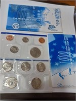 1999 United States Mint Uncirculated Coin Set -
