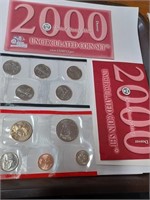 2000 Unitef States Mint Uncirculated Coin Set-