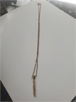 24k gold plated necklace