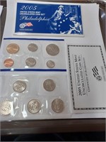 2005 United States Mint Uncirculated Coin Set -