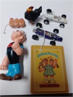Lot of Collector Cars, Cabbage Pail Kids