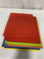 PLASTIC BINDERS FOR FILES 12PCS