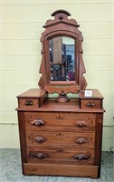 nice cherry 3 drawer dresser (see description)