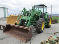 John Deere 7810 4X4 Tractor w/JD 265 Loader,