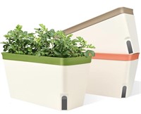 MOHENA SET OF 3 SELF WATERING PLANTER BOXES