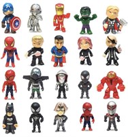 ZJS SET OF 26 MINI SUPERHERO ACTION FIGURES