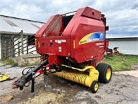 New Holland BR7070 Round Baler w/Crop Cutter,