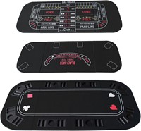 Poker Casino Texas Hold'em Table Top for 3 in 1 (P