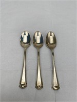 Lot of 3 Sterling Silver Spoons
