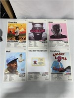 SET OF 6 TYLER THR CREATOR FABRIC POSTERS