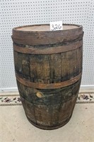 55 gal wooden barrel