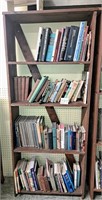 bookshelf w/books