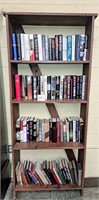 bookshelf w/books