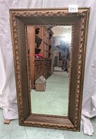 52x29 beveled wall mirror