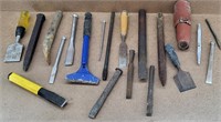 Lot of Punches & Chisels