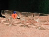 6ct Glass Desert Cups