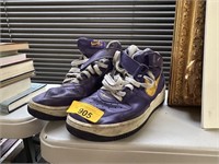NIKE AIR FORCE 1 SHOES LAKERS CLOTHES sz 10