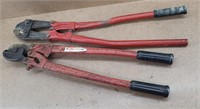 2 Large Pair Of Bolt Cutters