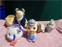 8ct Pig Collectible Knick Knacks